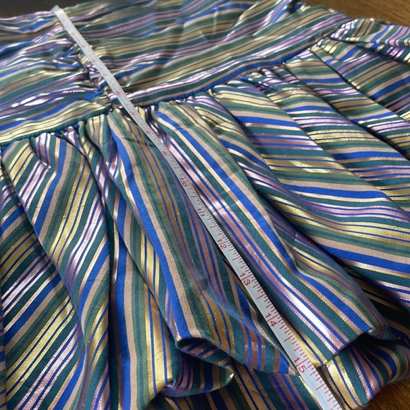 Bubble skirt ZARA Y2K Bubble Mini skirt gathered shine skirt - Picture 10 of 13